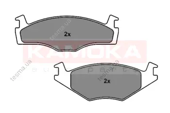 Комплект тормозных колодок, дисковый тормоз KAMOKA JQ101838 (фото 1)