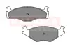 Комплект тормозных колодок, дисковый тормоз KAMOKA JQ101838 (фото 1)