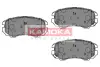 Комплект тормозных колодок, дисковый тормоз KAMOKA JQ1018500 (фото 1)