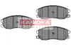 Комплект тормозных колодок, дисковый тормоз KAMOKA JQ1018616 (фото 1)
