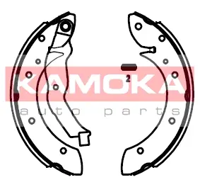Комплект тормозных колодок KAMOKA JQ202014