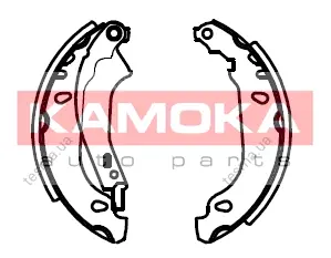 Комплект тормозных колодок KAMOKA JQ202018 (фото 1)
