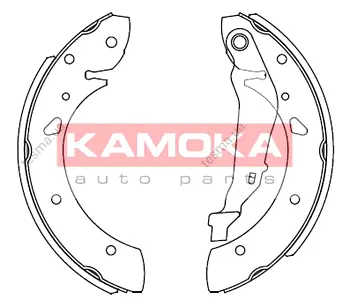 Комплект тормозных колодок KAMOKA JQ202026 (фото 1)