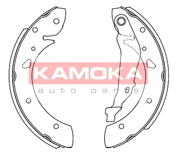 Комплект тормозных колодок KAMOKA JQ202026