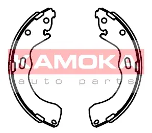 Комплект тормозных колодок KAMOKA JQ202031