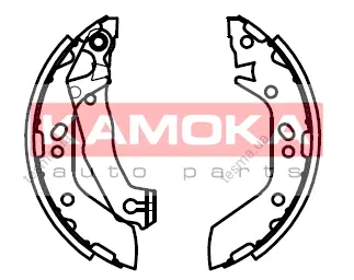 Комплект тормозных колодок KAMOKA JQ202034 (фото 1)