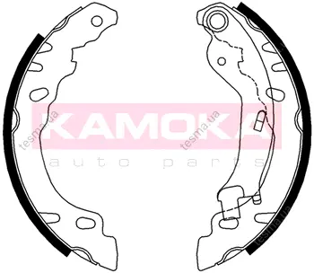 Комплект тормозных колодок KAMOKA JQ202056 (фото 1)