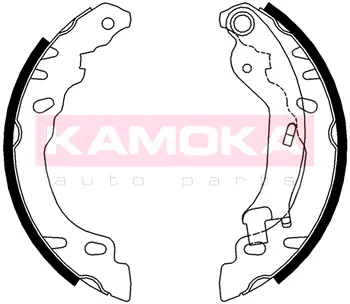 Комплект тормозных колодок KAMOKA JQ202056