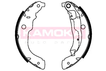 Комплект тормозных колодок KAMOKA JQ202061