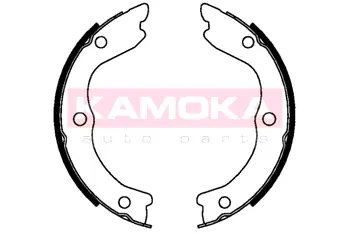 Комплект тормозных колодок, стояночная тормозная система KAMOKA JQ212030