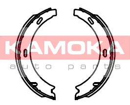 Комплект тормозных колодок, стояночная тормозная система KAMOKA JQ212041