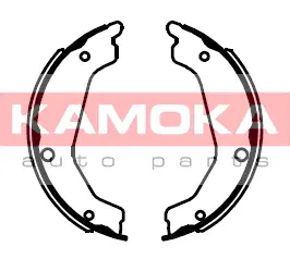 Комплект тормозных колодок, стояночная тормозная система KAMOKA JQ212051