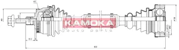 Приводной вал KAMOKA VW1138922A