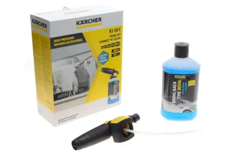 Насадка для пінної чистки Connect N Clean FJ 10C (+Ultra Foam Cleaner) 3in1 KARCHER 2.643-143.0