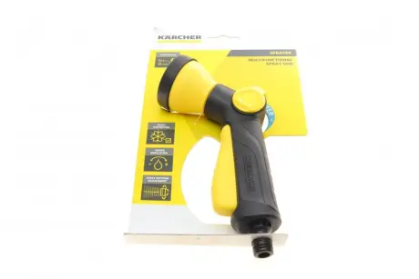 Пістолет мультифункціональний для поливу (3 типу розпилення) KARCHER 2.645-266.0
