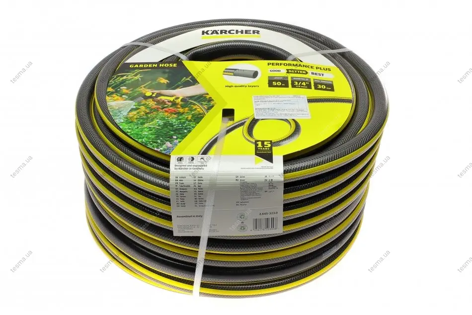 Шланг для поливу Performance Plus 3/4" 50м (-20°- +60°) KARCHER 2.645-323.0 (фото 1)