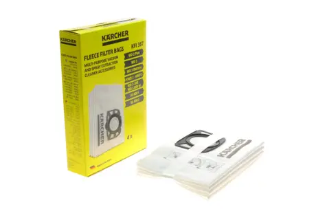 Фільтр-мішки флісові (WD 2 Plus/WD 3/WD 3 Battery/KWD 1-3) (4шт) KARCHER 2.863-314.0