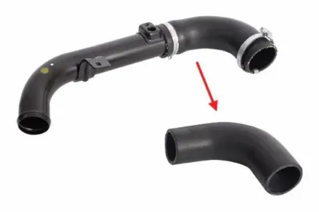FORD патрубок інтеркулера C-MAX (DM2) 1.8 TDCi 07-10, FOCUS II 1.8 TDCi 05-12 KAUTEK FDTH008