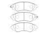 Комплект тормозных колодок, дисковый тормоз KAVO BP1003 (фото 1)