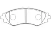 Комплект тормозных колодок, дисковый тормоз KAVO BP1011 (фото 1)
