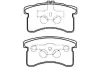 Комплект тормозных колодок, дисковый тормоз KAVO BP1516 (фото 1)