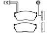 Комплект тормозных колодок, дисковый тормоз KAVO BP2006 (фото 1)