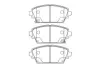 Комплект тормозных колодок, дисковый тормоз KAVO BP2036 (фото 1)