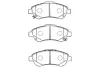 Комплект тормозных колодок, дисковый тормоз KAVO BP2054 (фото 1)