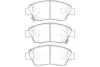 Комплект тормозных колодок, дисковый тормоз KAVO BP2061 (фото 1)