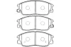 Комплект тормозных колодок, дисковый тормоз KAVO BP3030 (фото 1)