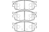 Комплект тормозных колодок, дисковый тормоз KAVO BP3031 (фото 1)