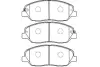 Комплект тормозных колодок, дисковый тормоз KAVO BP3032 (фото 1)
