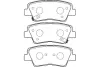 Комплект тормозных колодок, дисковый тормоз KAVO BP3034 (фото 1)