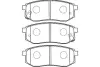 Комплект тормозных колодок, дисковый тормоз KAVO BP3035 (фото 1)
