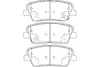 Комплект тормозных колодок, дисковый тормоз KAVO BP3039 (фото 1)