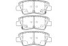 Комплект тормозных колодок, дисковый тормоз KAVO BP3044 (фото 1)