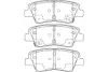 Комплект тормозных колодок, дисковый тормоз KAVO BP3048 (фото 1)