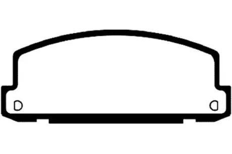 Комплект тормозных колодок, дисковый тормоз KAVO BP3505