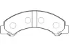 Комплект тормозных колодок, дисковый тормоз KAVO BP3513 (фото 1)