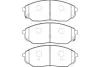 Комплект тормозных колодок, дисковый тормоз KAVO BP4010 (фото 1)
