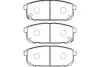 Комплект тормозных колодок, дисковый тормоз KAVO BP4011 (фото 1)