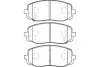 Комплект тормозных колодок, дисковый тормоз KAVO BP4015 (фото 1)