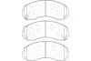 Комплект тормозных колодок, дисковый тормоз KAVO BP4020 (фото 1)