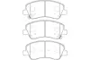 Комплект тормозных колодок, дисковый тормоз KAVO BP4026 (фото 1)