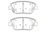 Комплект тормозных колодок, дисковый тормоз KAVO BP4028 (фото 1)
