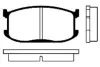 Комплект тормозных колодок, дисковый тормоз KAVO BP4502 (фото 1)