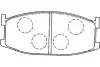 Комплект тормозных колодок, дисковый тормоз KAVO BP4561 (фото 1)