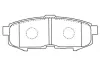 Комплект тормозных колодок, дисковый тормоз KAVO BP4569 (фото 1)