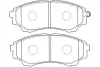 Комплект тормозных колодок, дисковый тормоз KAVO BP4570 (фото 1)