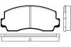 Комплект тормозных колодок, дисковый тормоз KAVO BP5500 (фото 1)